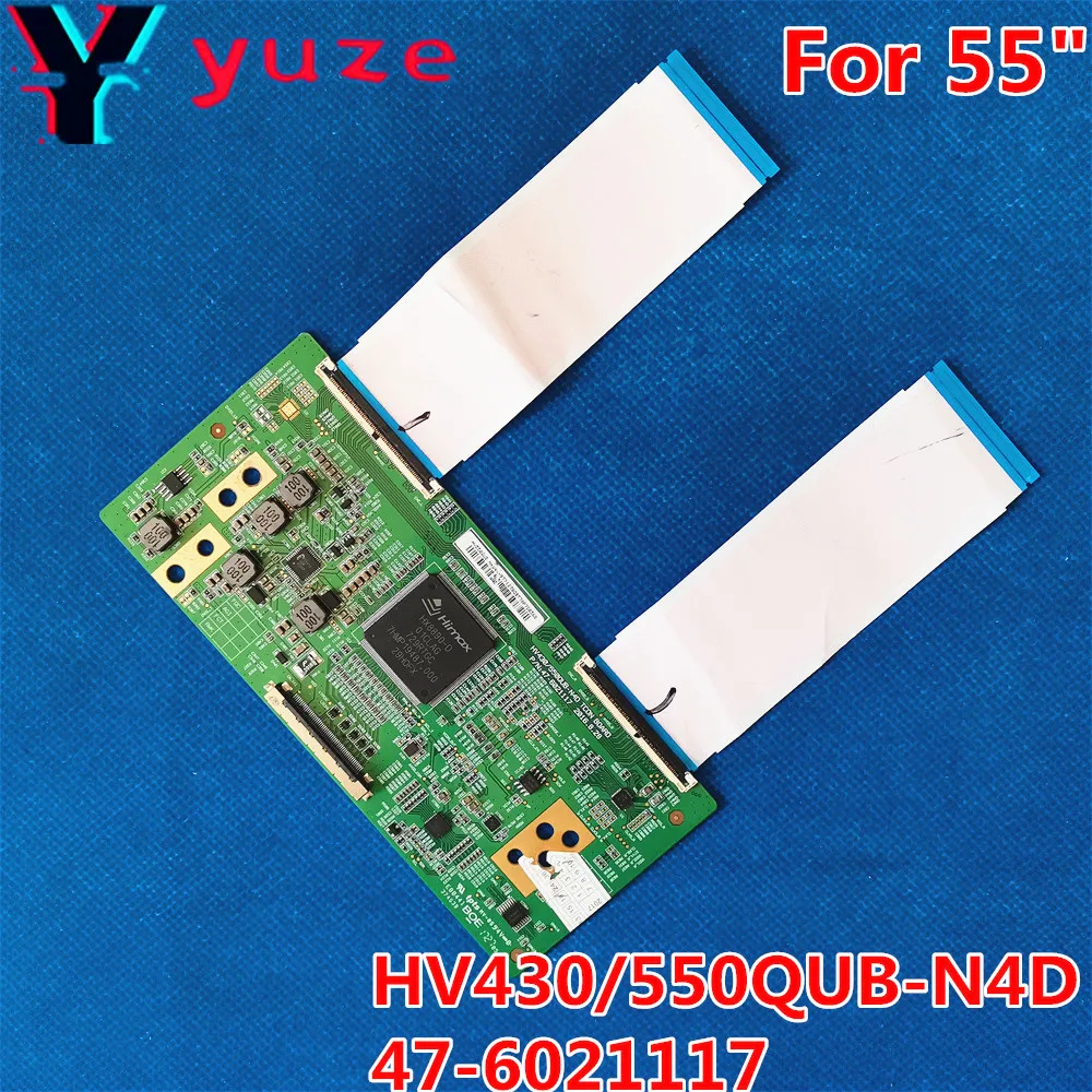 47-6021117 T-CON LVDS Logic board HV430/550QUB-N4D For 55" AKTV5536S K55DLY8US U55CV-UMR 55PUF6092/T3 55PFL5602/F7 55PFL5402/F7A