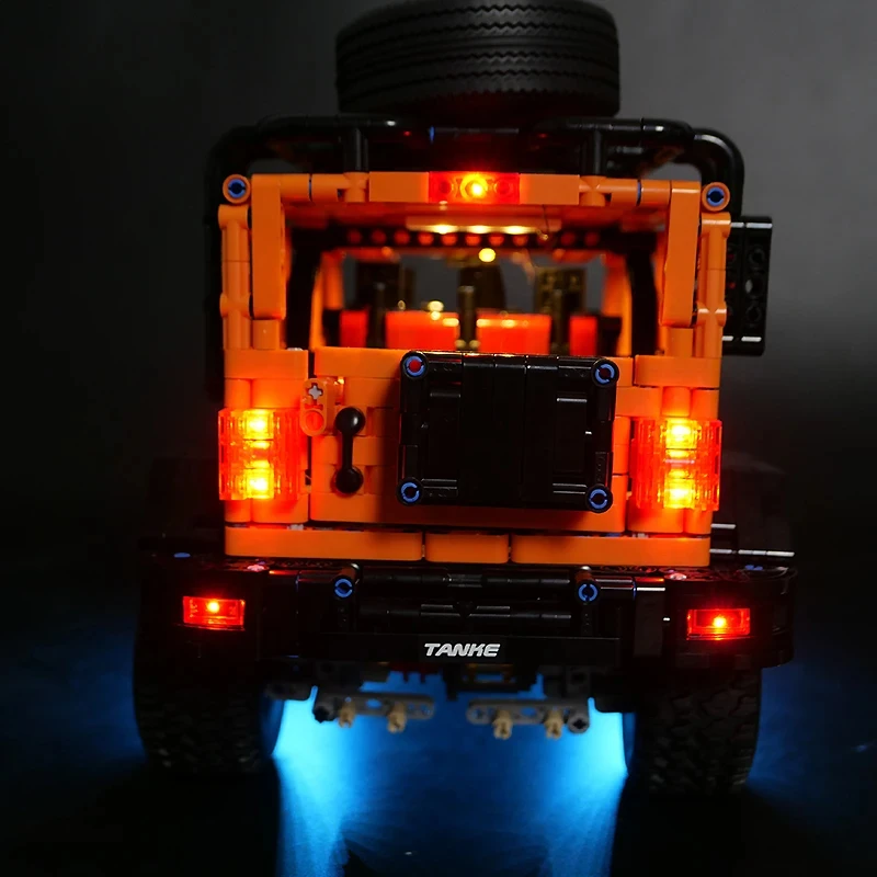 RC DIY LED Light Kit For LEGO T5015 Technical SUV Car Building Blocks Set ( Only LED Light,Without Blocks Model)