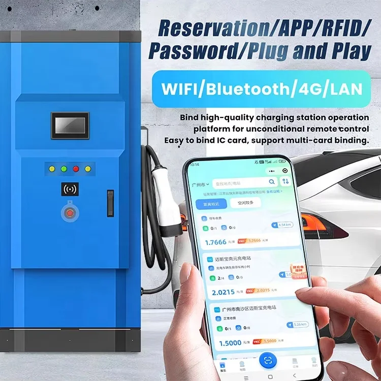 Factory Price Dual Gun 60kw CCS2 Fast Car Charger Station EV DC Charging Pile For Electric Vehicle