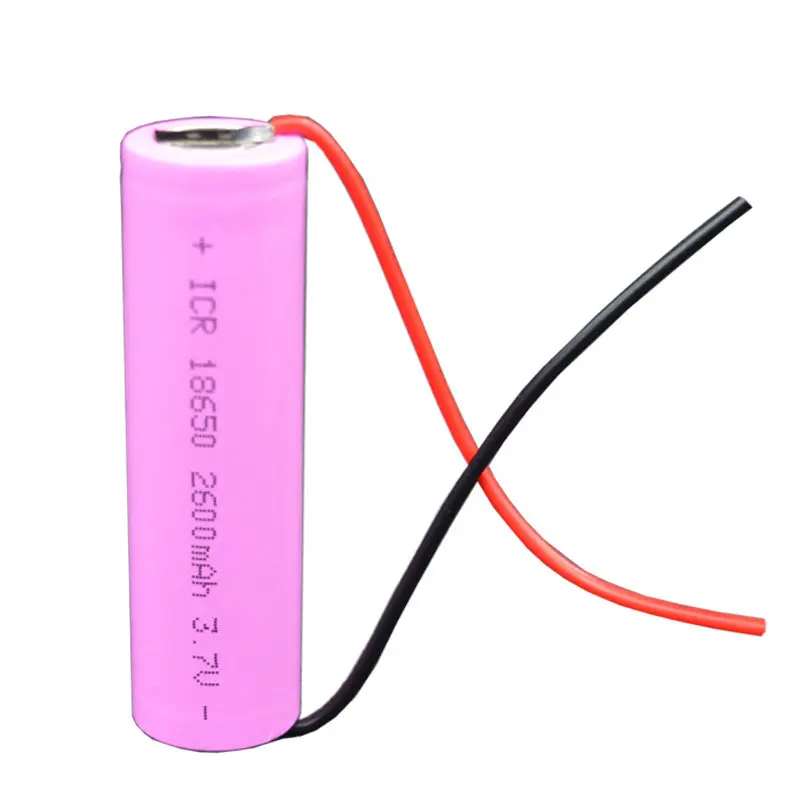 3.7V 18650 Lithium Battery Pack With Wire 2S 3S 4S Parallel For Headlamp Solar Light Bait Boat Rechargeable Battery