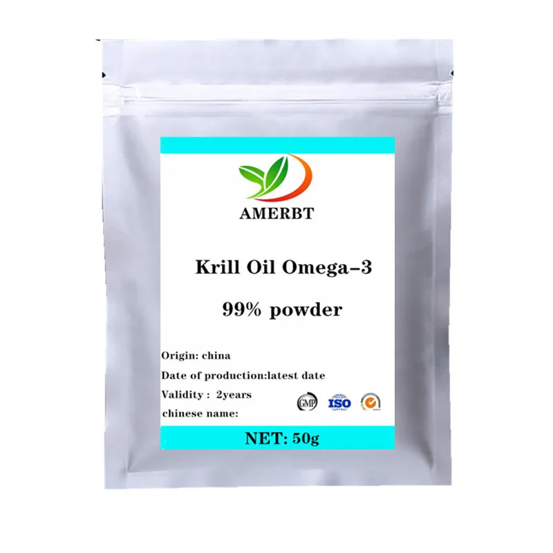 

Krill Oil Omega-3, 99% чистый порошок, бесплатная доставка