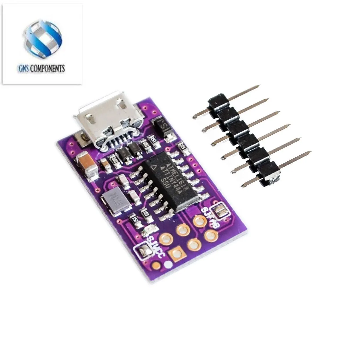 5V Micro USB Tiny AVR ISP ATtiny44 USBTinyISP Programmer Module For Arduino Bootloader ISP Microcontroller ATTiny45 ATTiny85