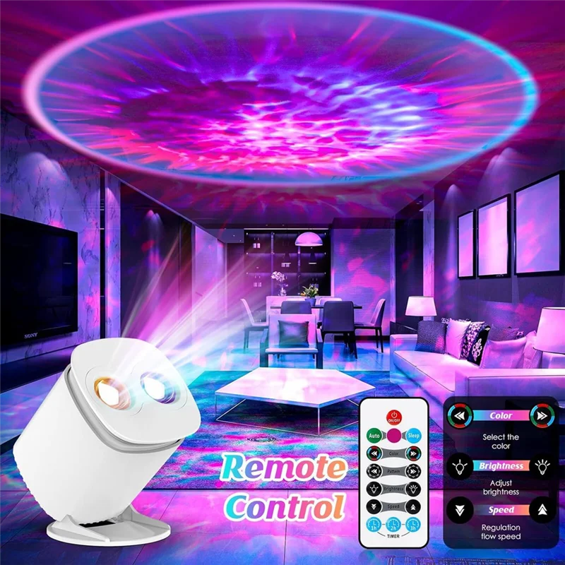 

B28C-Galaxy Projector, Nebula Cloud Lights With Sunset Lamp,Remote Control Galaxy Light, LED Nebula Night Light Projector