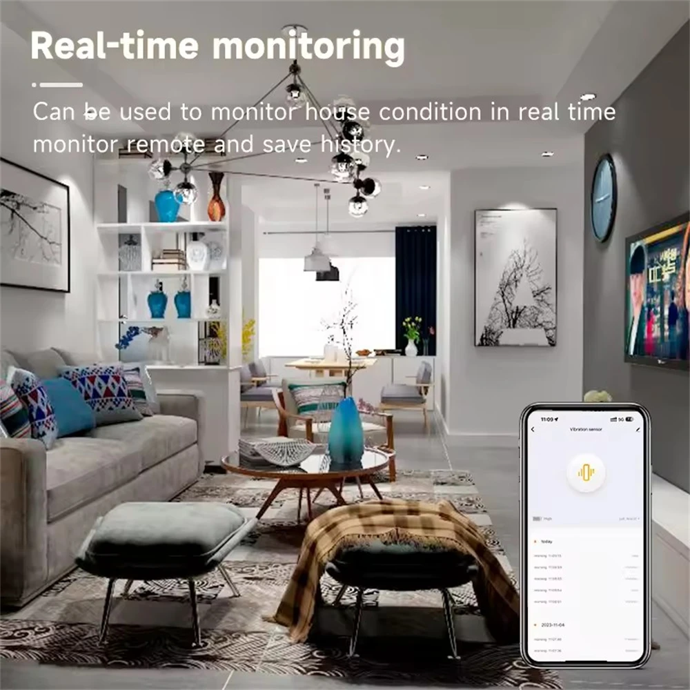 Tuya ZigBee Vibration Detector - Zigbee Gateway recension och pris