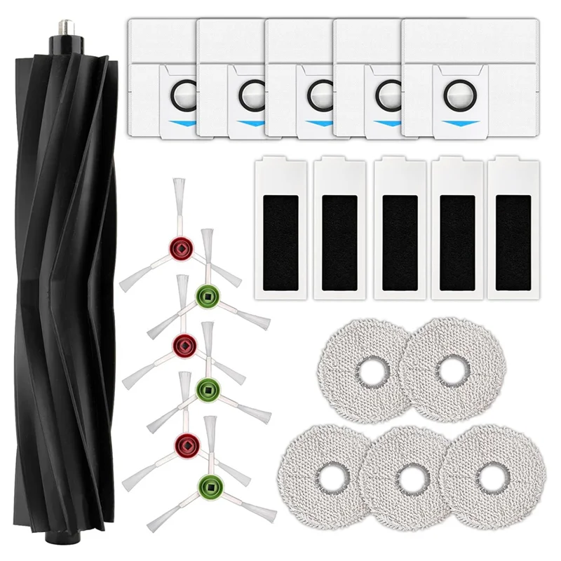 قطع غيار ملحقات المكنسة الكهربائية ASWUT لـ ECOVACS DEEBOT T30S/T30S PRO/T30S AI/T30S AI Care