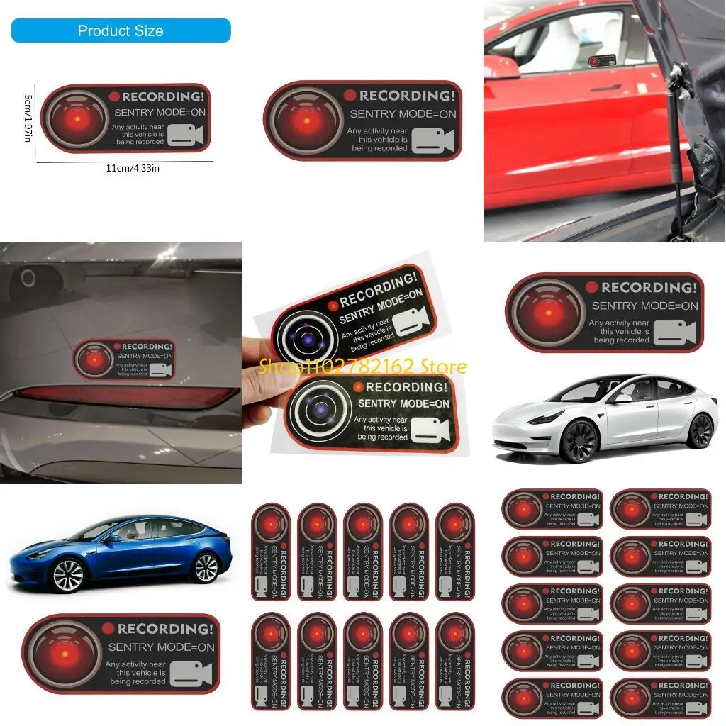 

547B Comprehensive Security Car Decal with Remote Access & Surveillances Car Security Protections Overnight Parking