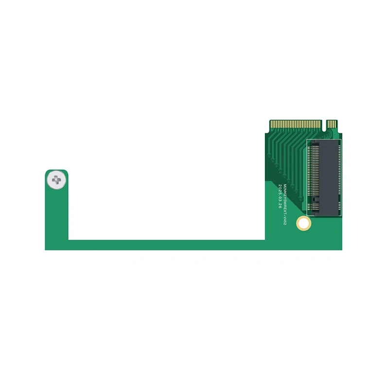 For MSI Claw8ai Claw7 Handheld Game Player Modified Card Adapter Expansion Transfer Board for 2230 to 2280 NVME M-Key SSD 4T 8T