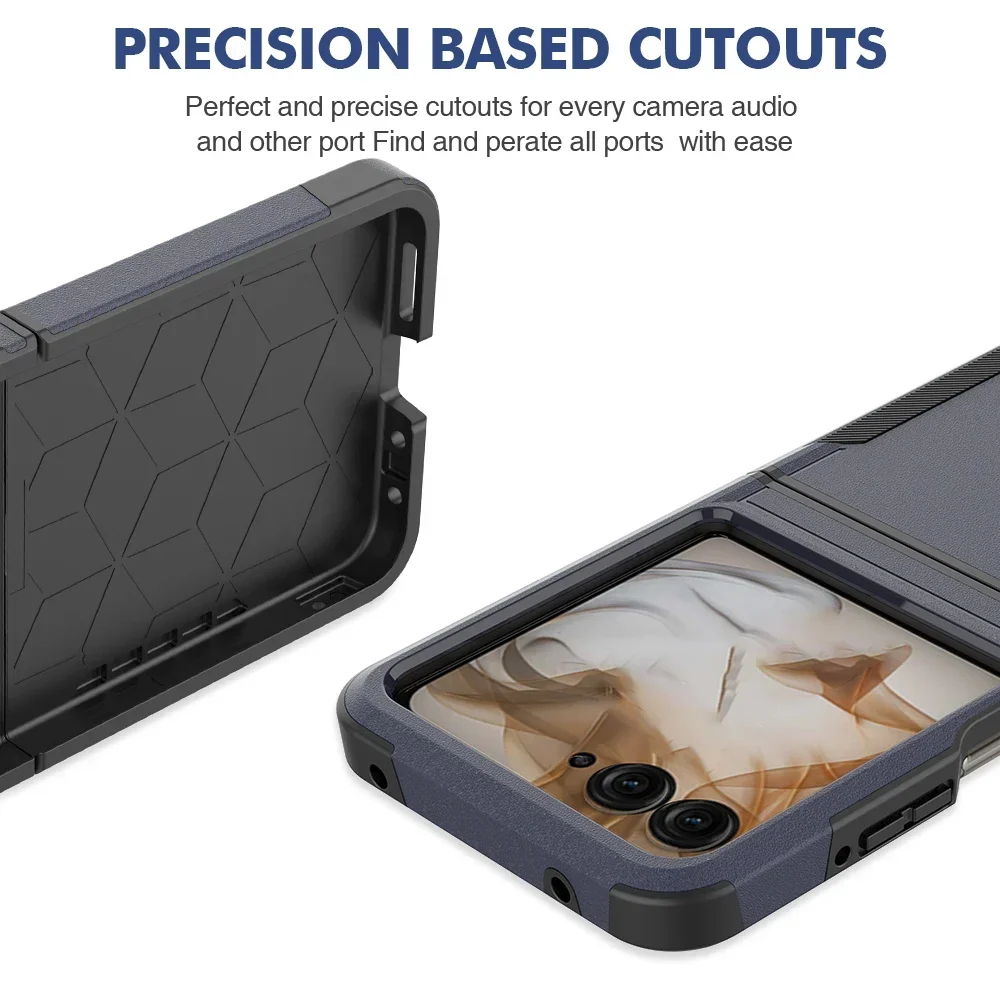 Rugged Armor OTT-BOX Defender Phone Case For Motorola Razr 70 60 50 Razr 2026 2025 2024 PC+TPU Original Shockproof Protect Cover - view 5