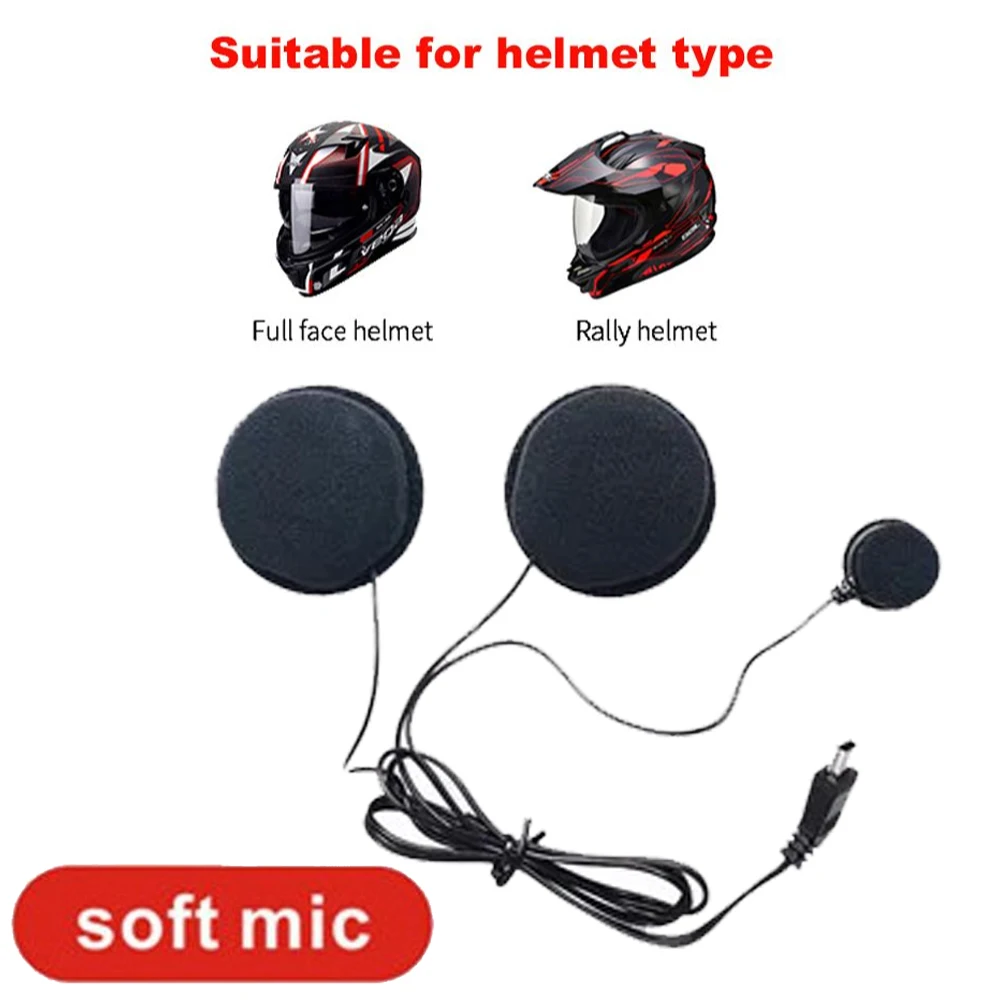 Hard/Soft Mic For E1/X1 Bluetooth Motorcycle helmet bluetooth headset the link