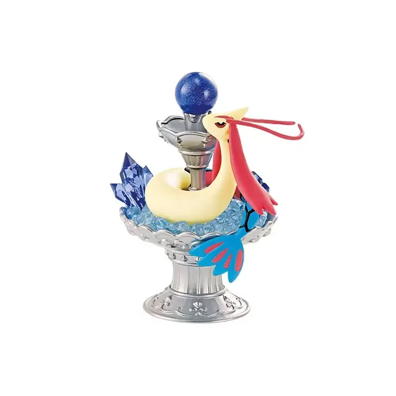 Original Pokemon Botella En Miniatura Celebi Milotic Absol Misdreavus Flareon Pikachu Anime Action Figure Model Toys