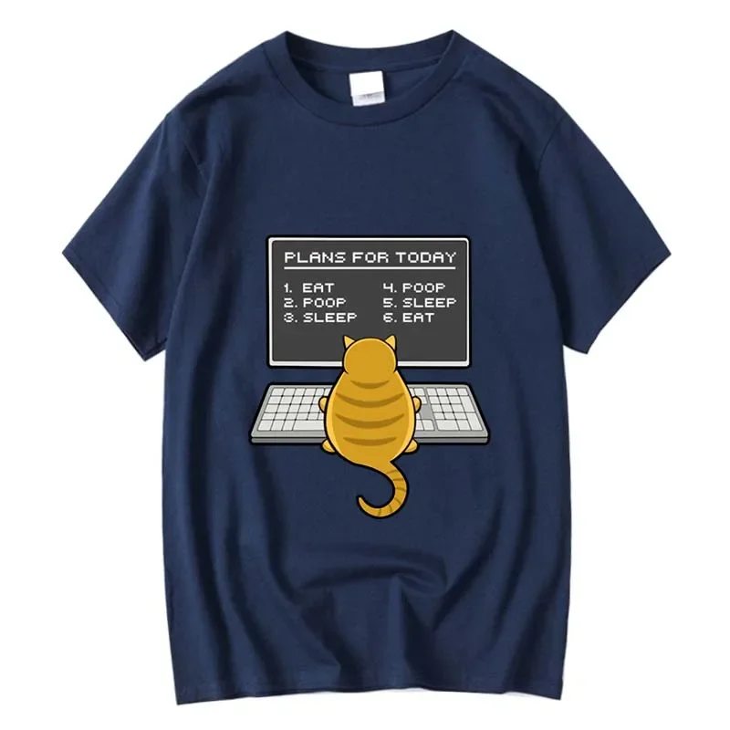 Summer Men's High Quality T-shirt cotton Funny Programmer Print Casual Loose Cool T Shirt O-neck Male T-shirt Male Tees Shirt