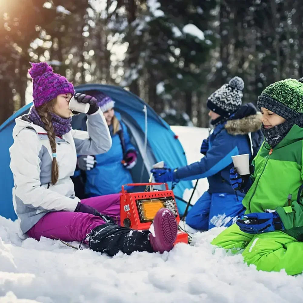 موقد للتخييم غاز متعدد الوظائف في الهواء الطلق بقاء التنزه سخان المنزلية جهاز تدفئة محمول للتخييم قافلة خيمة الصيد التدفئة