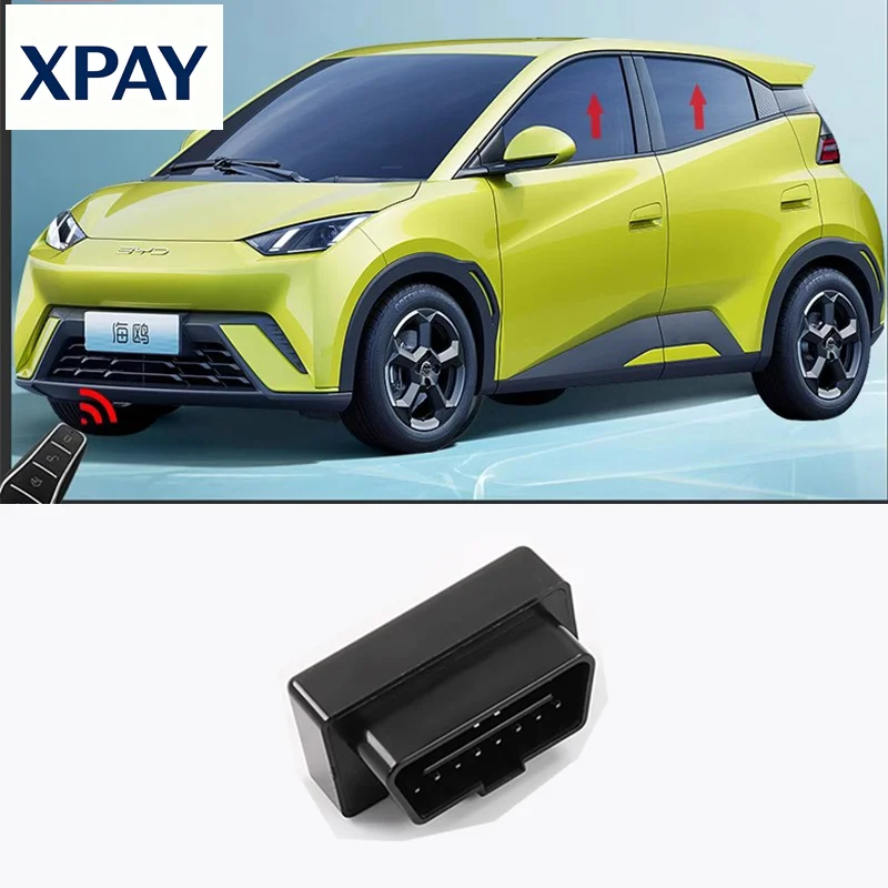 

For BYD Seagull 2023-2024 OBD-Based One-Touch Auto Window Closer Tool-Free Installation Car Window Regulator Modification