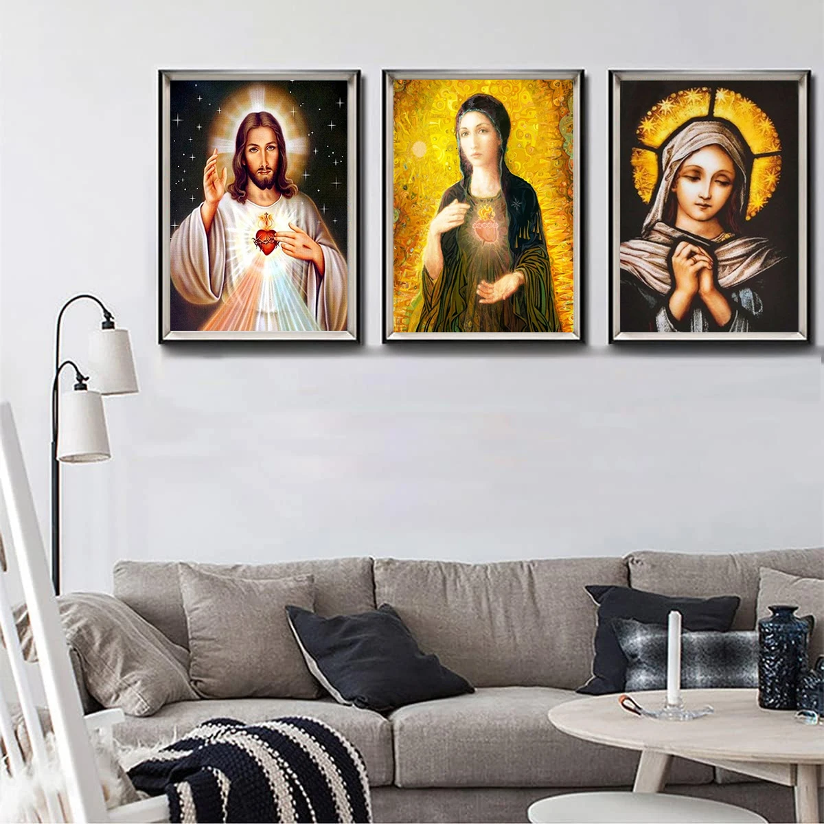 Religious Figure 5D Diamond Painting Belief Diamond  Embroidery DIY Full Drill Rhinestone Craft Wall Art Home Decor Gift