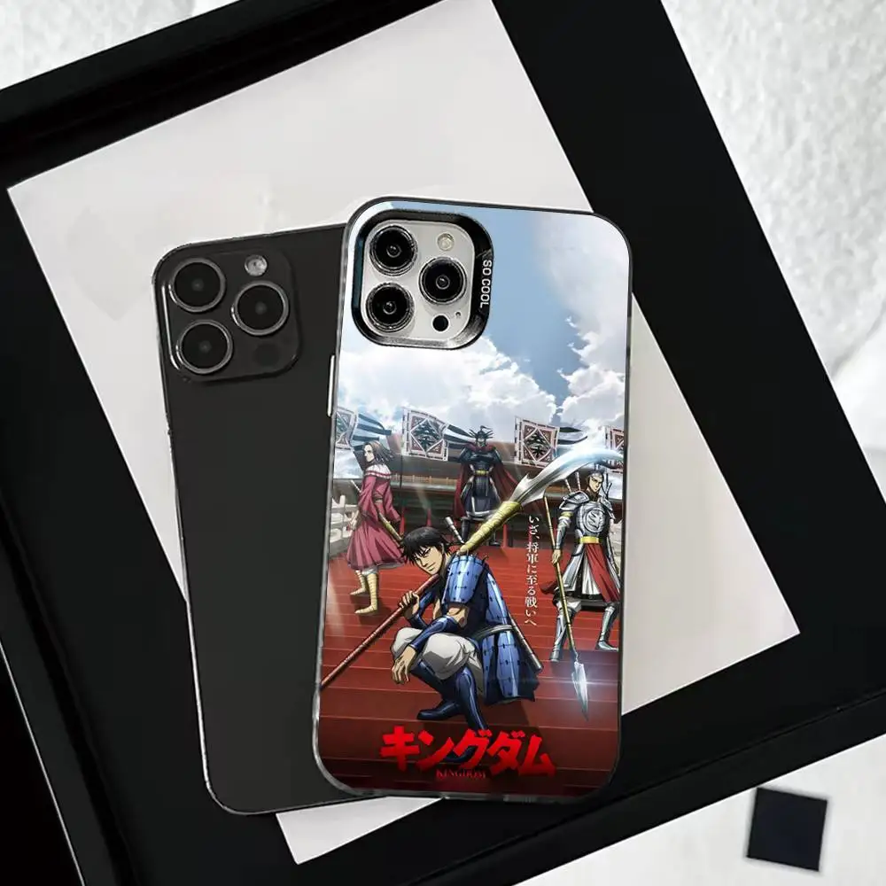 K-Kingdom 6th Season-E Phone Case For iPhone 17,16,15,14,13,12,11,Mini,Pro,SE,MAX White Matte Shockproof Cover