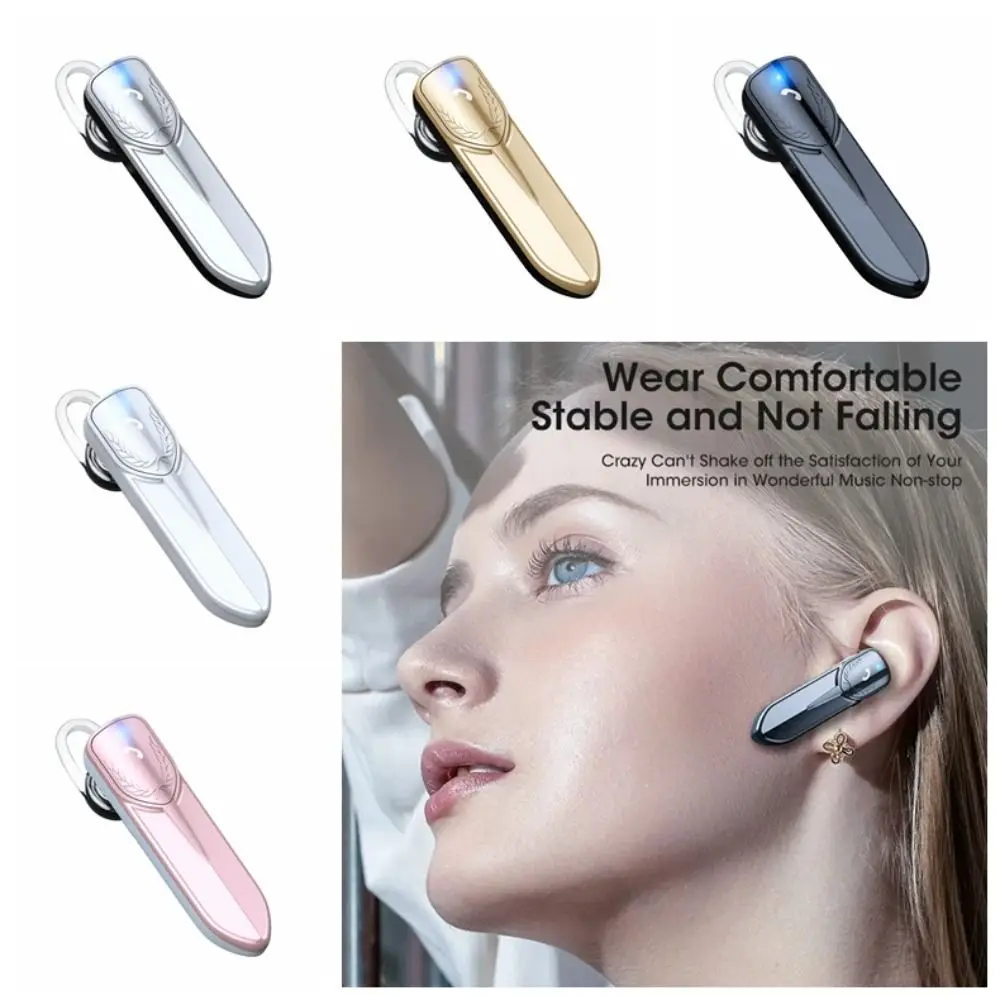 

Ear Hook Wireless Bluetooth Earphone Earbuds Mic Business Headphones in-ear Hi-Fi Stereo Bluetooth Headset Listening Music