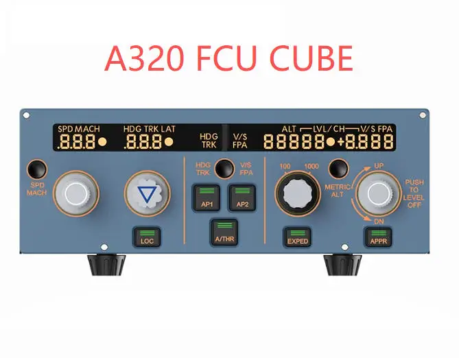 Hot Seller WINGFLEX Airbus A320 FCU CUBE Flight Control Panel  Flight Simulator 2020 XP12 New&Original in Stock