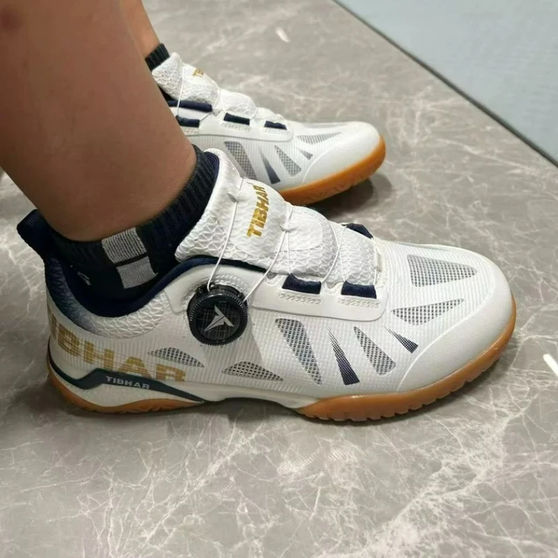 Original Brand Table Tennis Shoes Men Women Luxury Brand Badminton Shoes Unisex Anti-Slip Indoor Sport Shoe Wearable Court Shoes
