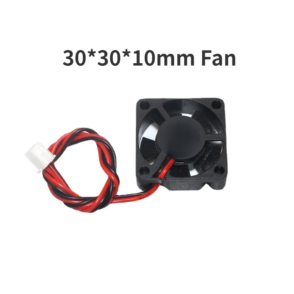 3D Printer Cooling Fan3010 with 2Pin Dupont Wire Cooler 30cm Wire DC 12V 24V Multiple Options 30*30*10mm 12V 24V Micro Fan