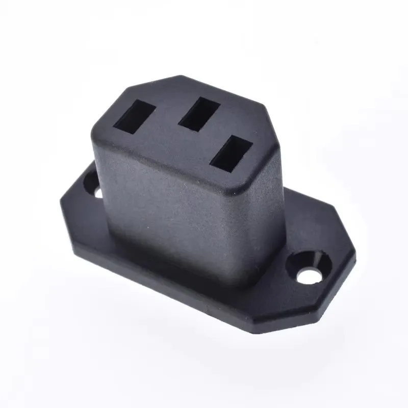 1~5pcs/lot Socket R-302A2  Female socket with screw holes convex shape, all-copper eco-friendly power socket