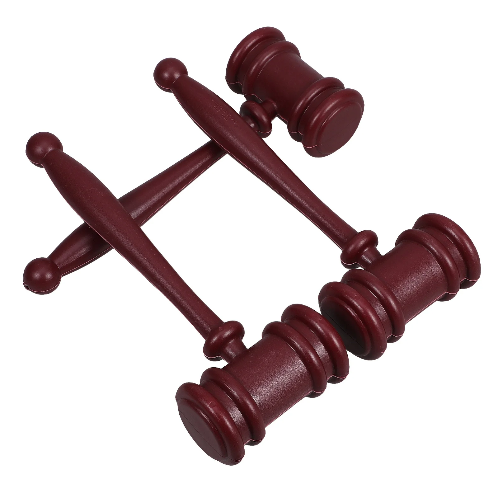 3 Stücke Richter Hammer Mini Kunststoff Hammer Prop Kostüm Zubehör Leichte Halloween Anwalt Cosplay Party Richter Halloween Kostüm