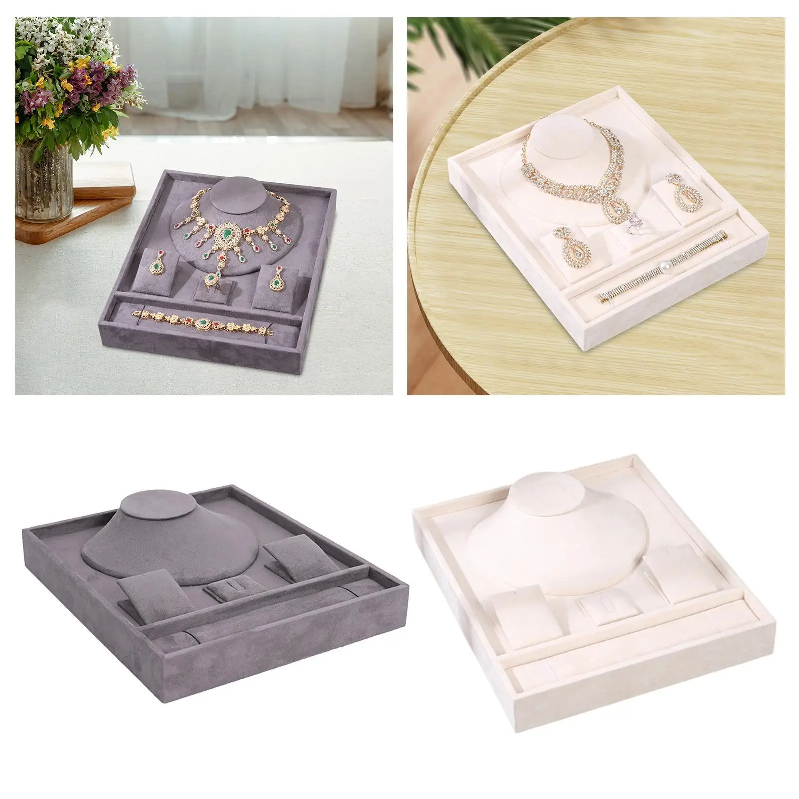 

Органайзер для ювелирных изделий, лоток для хранения ожерелья, колец, браслетов, сережек для презентаций, домашнего использования, выставочных магазинов, продажи поставщиков