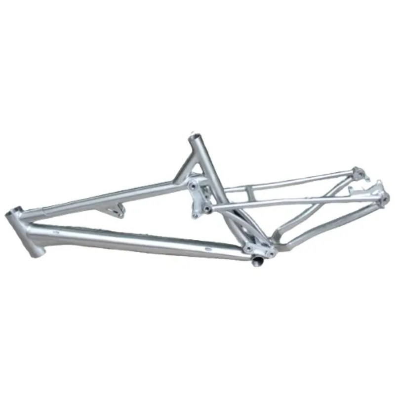 XACD Ti Cycles Titanium Mountain Bike Full Suspension Frame Disc Brakes 29er Lightweight Durable 2.0KG Bafang Gearbox Post Mount