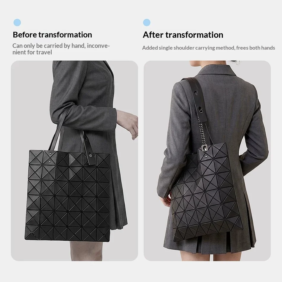 Extended Chain Strap Belt Bag Accessories Underarm Modification for Issey Miyake Strap Shoulder Bag Accessory