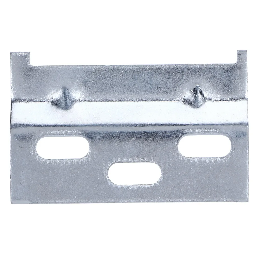 4pcs Durable Adjustable Cabinet Hanger Bracket Sturdy White Cabinet Mounting Plate Wall Hanging Bracket Kitchen Cupboard