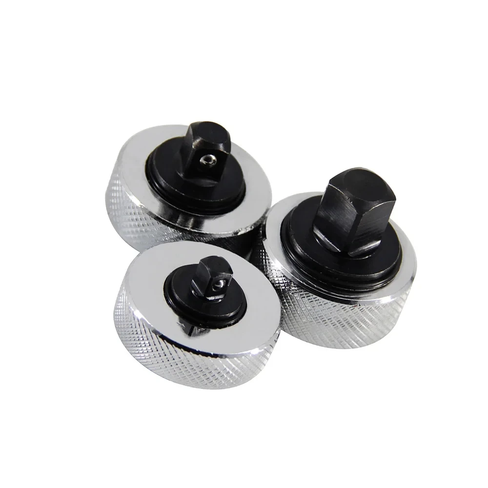 3 PCS Mini Ratchet Socket Wrench Whole Steel Palm Ratchet Socket Finger Reversible Ratchet Handle 1/4“ 3/8” 1/2” Drive