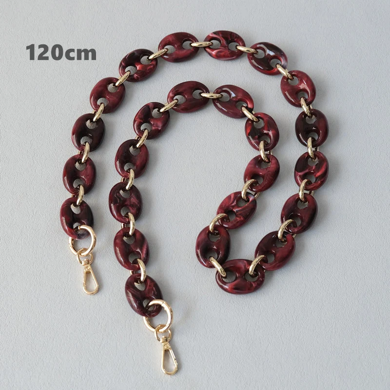 Neue Mode Damenhandtaschen-Accessoire Abnehmbare Ersatzteile Kette Candy Candy Riemen Damenhandtasche Metall-Schultergriff-Kette – Detail 27