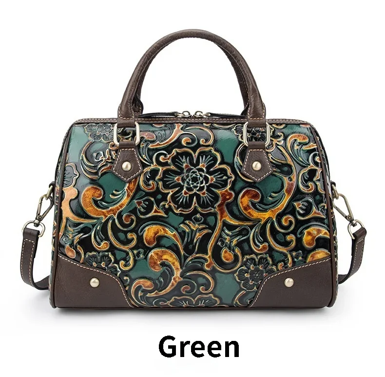 New in Genuine Leather Women Purses and Handbags Shoulder Bag Crossbody Messenger Bag Vintage Lady Bag