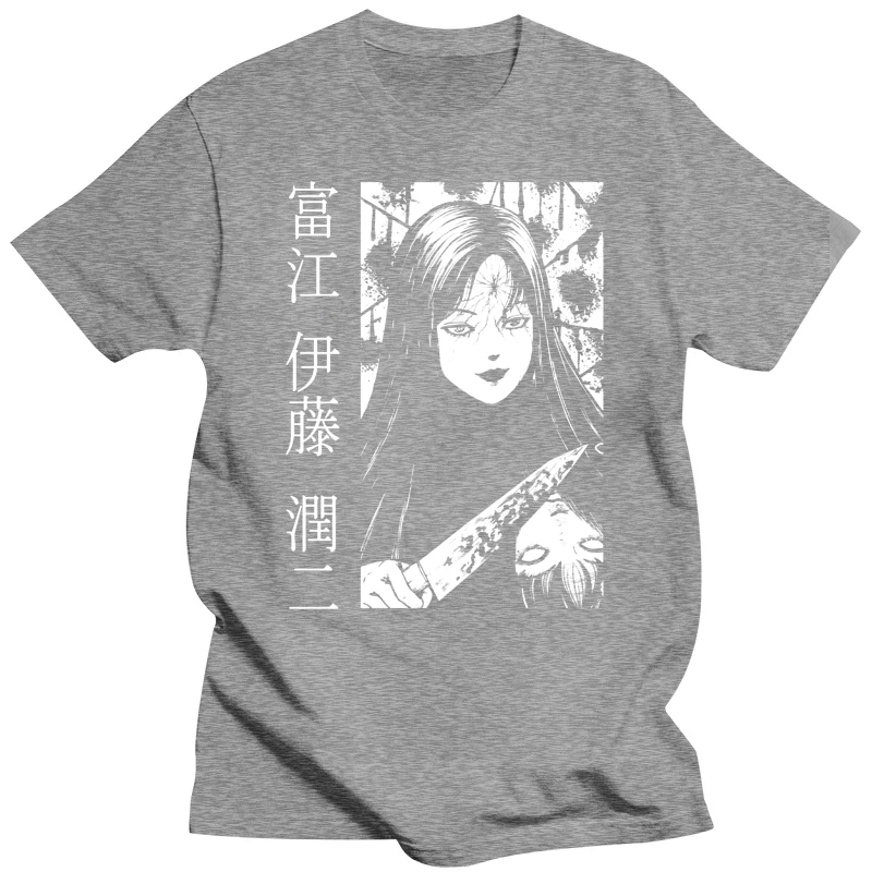 New Anime Junji Ito Harajuku Tomie Manga t shirts Horror Cartoon Men Streetwear autumn Oversized  Sleeve Hooded Sweatshirts