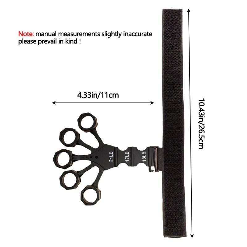 Finger Gripper Finger Exerciser Guitar Finger Exerciser  Recovery Physical Tools Hand Strengthener For Patient