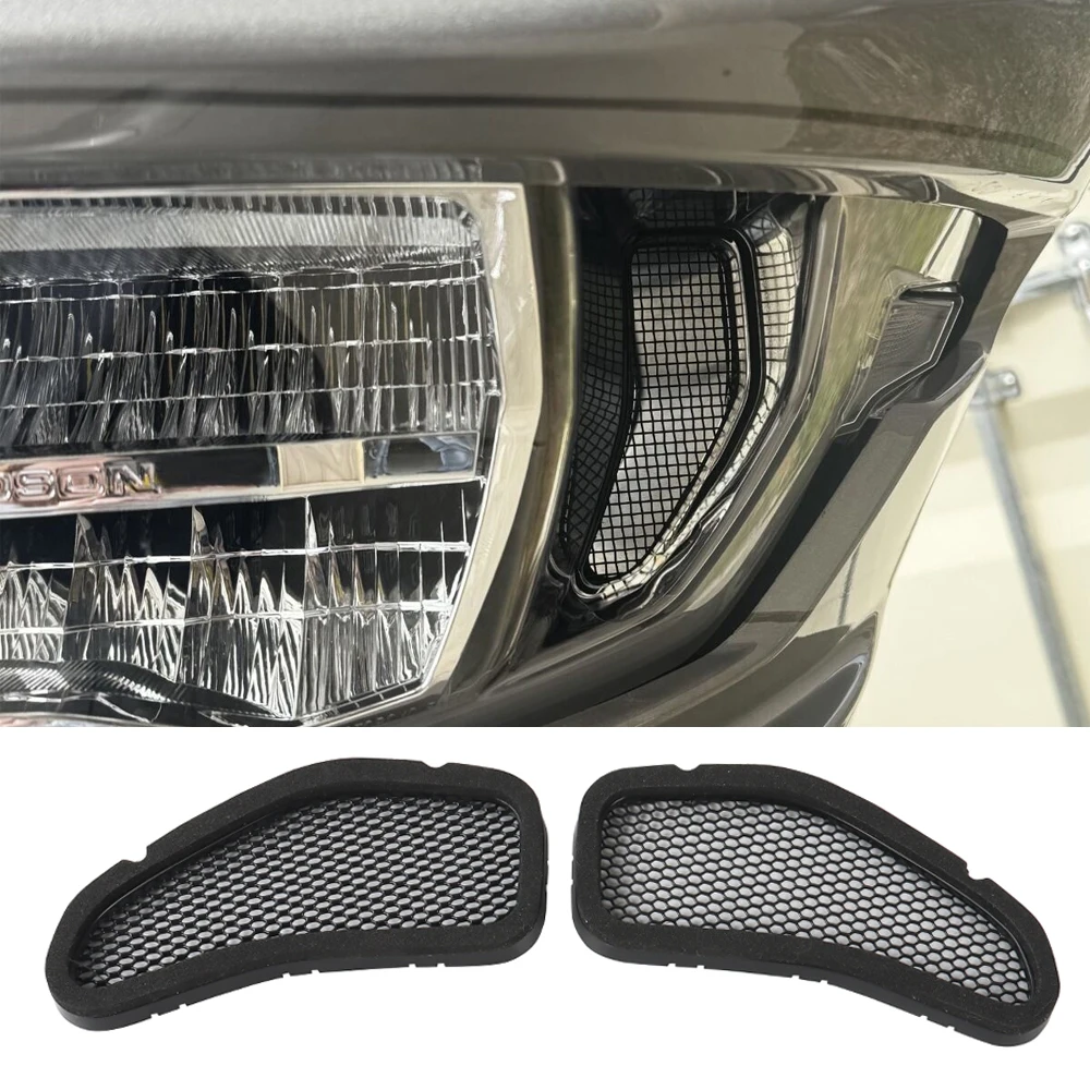 

Новый аксессуар для мотоцикла, черный обтекатель, сетчатый вентиляционный экран, акцентная решетка с крыльями летучей мыши для Harley Road Glide CVO/SE ST, FLTRXSE FLTRX 2026