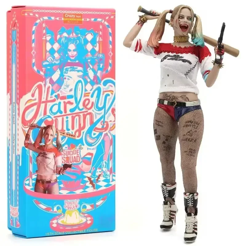 

Crazy Toys Figure Quinn Joker Action Figure Team Of Prototyping Action Figure Model Toy 43cm 30cm Halloween Birthday Gifts