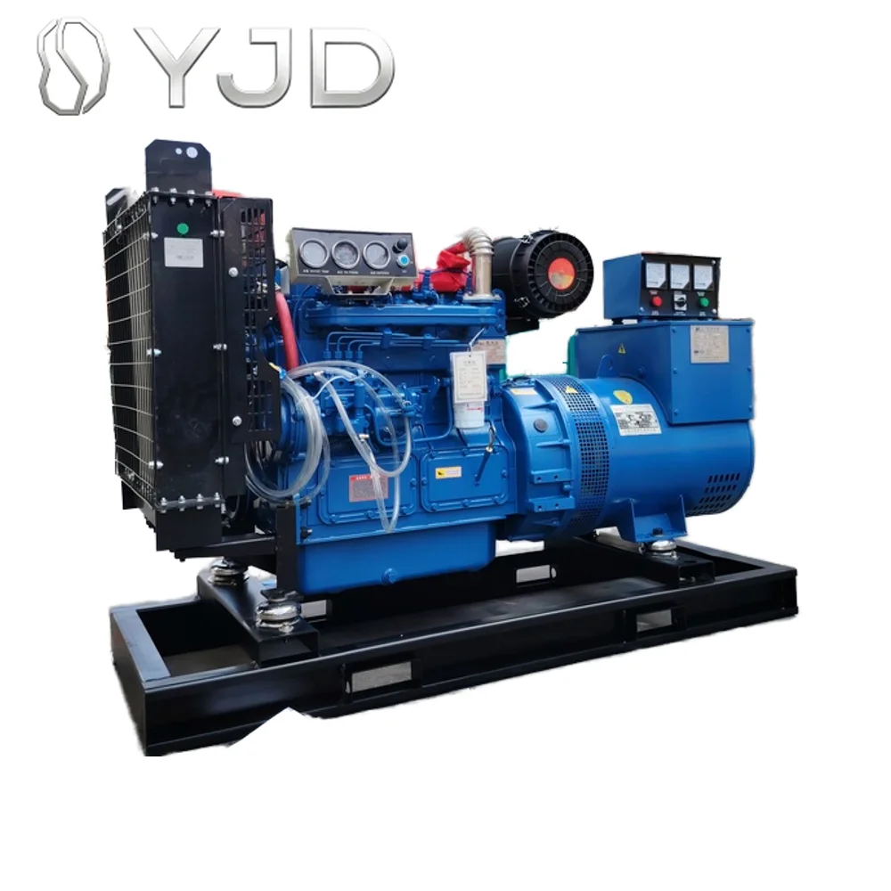 Weifang Power 50kW Open-Shelf Diesel Generator Set Factory Direct Sale with Brushless Full Copper AC Generator 50/60hz Frequency