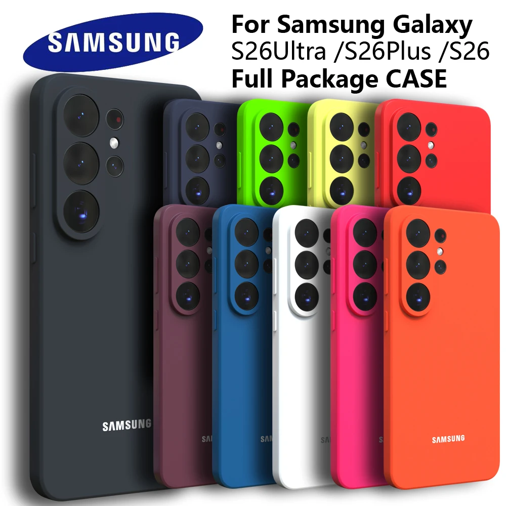 Capa de silicone para celular Samsung S26