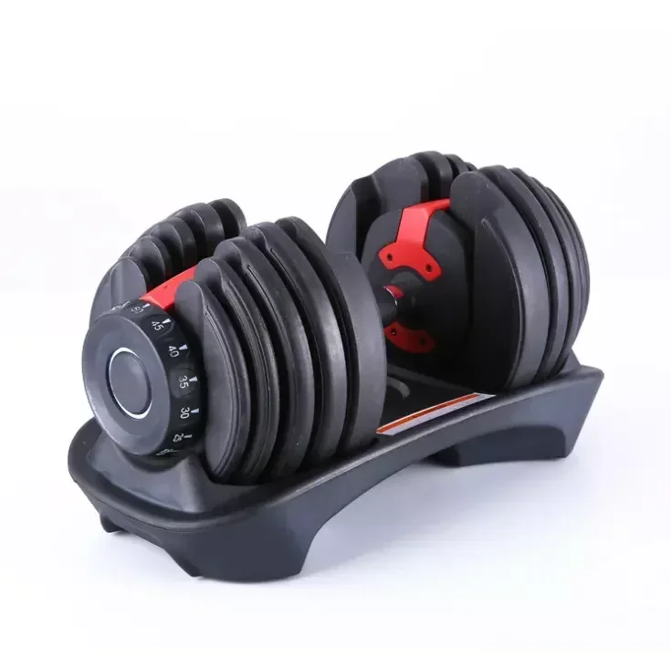 Adjustable Dumbbells Set for Home Use, Gym Stand Rack, Brand Quality, 24kg, 40kg