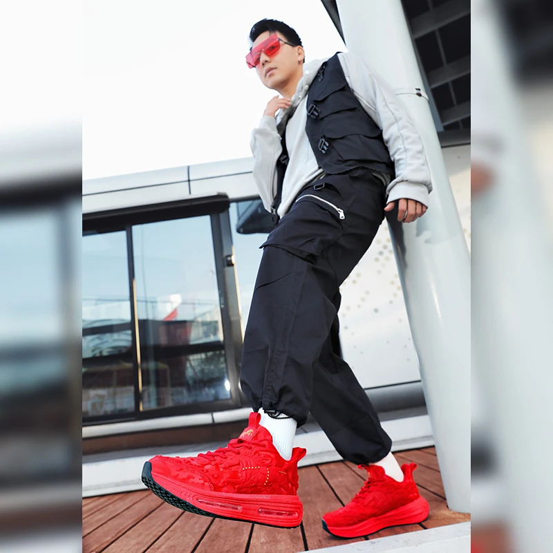 Men's Casual Sneakers, Luxury Trainer Shoes, Breathable Race Running Shoes, Fashion Loafers for Men.Shoes view 6