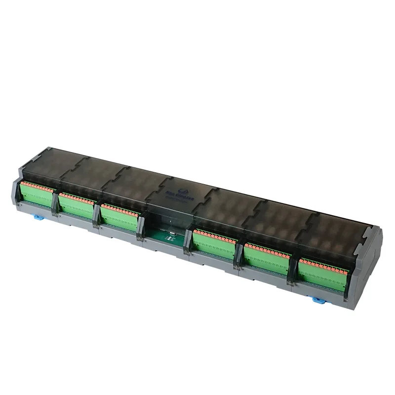 48 channel RS485 Ethernet relay module DC12V/24v Modbus RTU TCP RJ45 relay module for SCADA system