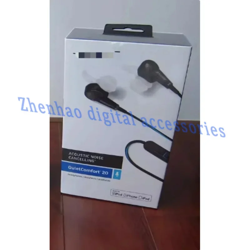 FOR Bose QC20 Earbuds Noise Cancelling QuietComfort 20 Headpones For iOS /black