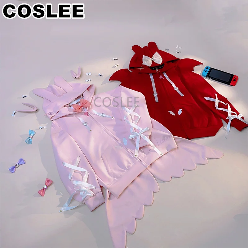 

COSLEE Game NEEDY GIRL OVERDOSE OMGkawaiiAngel KAngel Tang Tang Hoodies Cosplay Costume Lovely Daily Wear Women Party Outfit