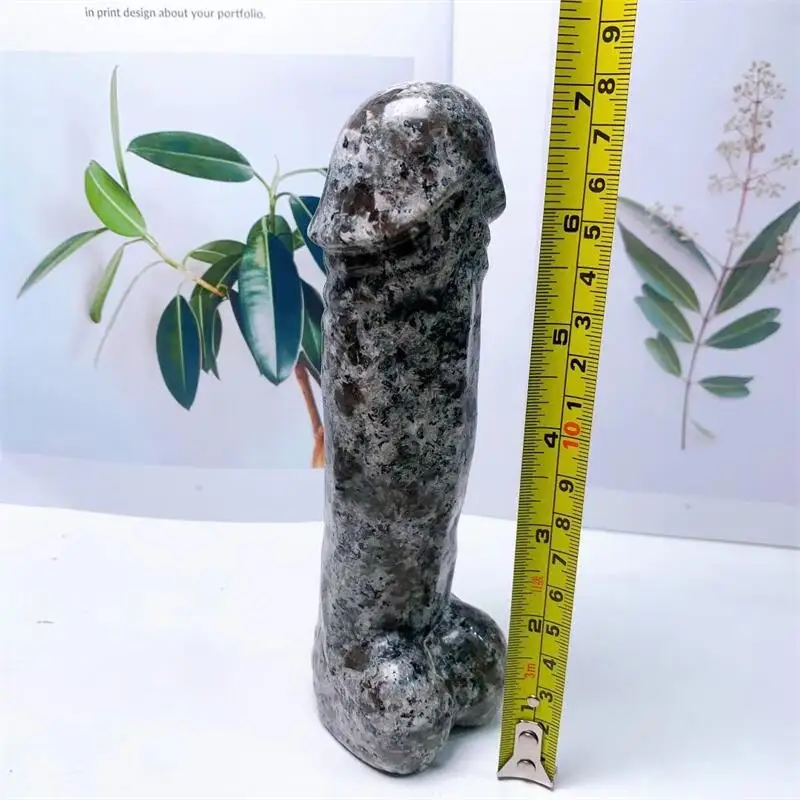 Imagem -06 - Yooperlite Crystal Massage Penis Wand Tamanho Grande Gemstone Saúde da Mulher Smooth Polido Presentes 175 cm Yoni Natural