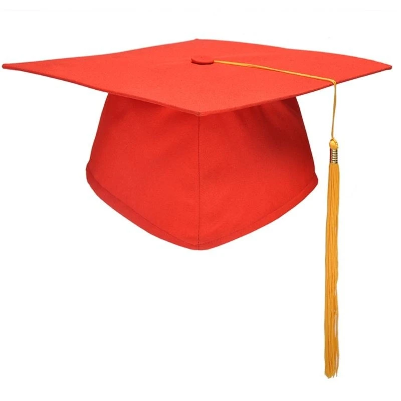 N5KF Fringed Graduation Hat Academic Hat College Graduation Ceremony Bachelor Hat