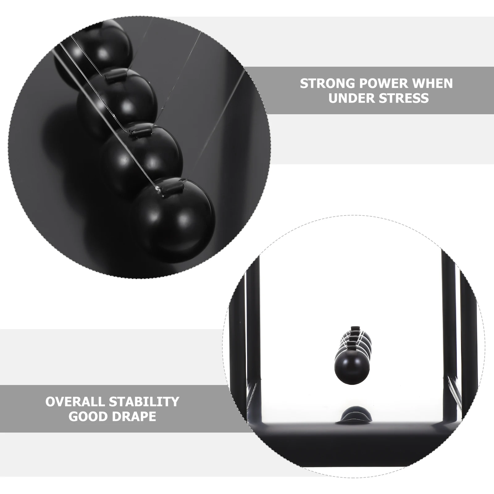 

Stylish Newton Balance Ball Cradle Desktop Decor Home Office Adorn Exquisite Scientific Craft Chic Energy Conservation Physics