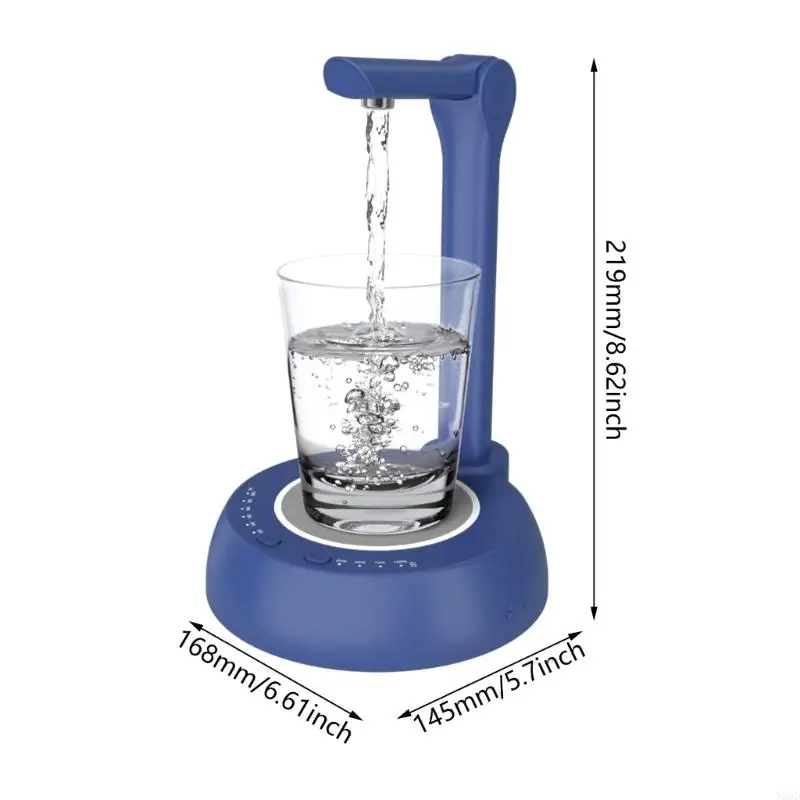 Máy bơm nước nhanh N58D cho chai 1-5 gallon có pin dung lượng lớn