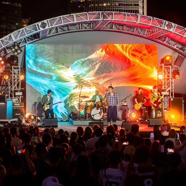 스튜디오 촬영용 가상 제작 영화 배경 벽 배경막 LED 패널 디스플레이 화면