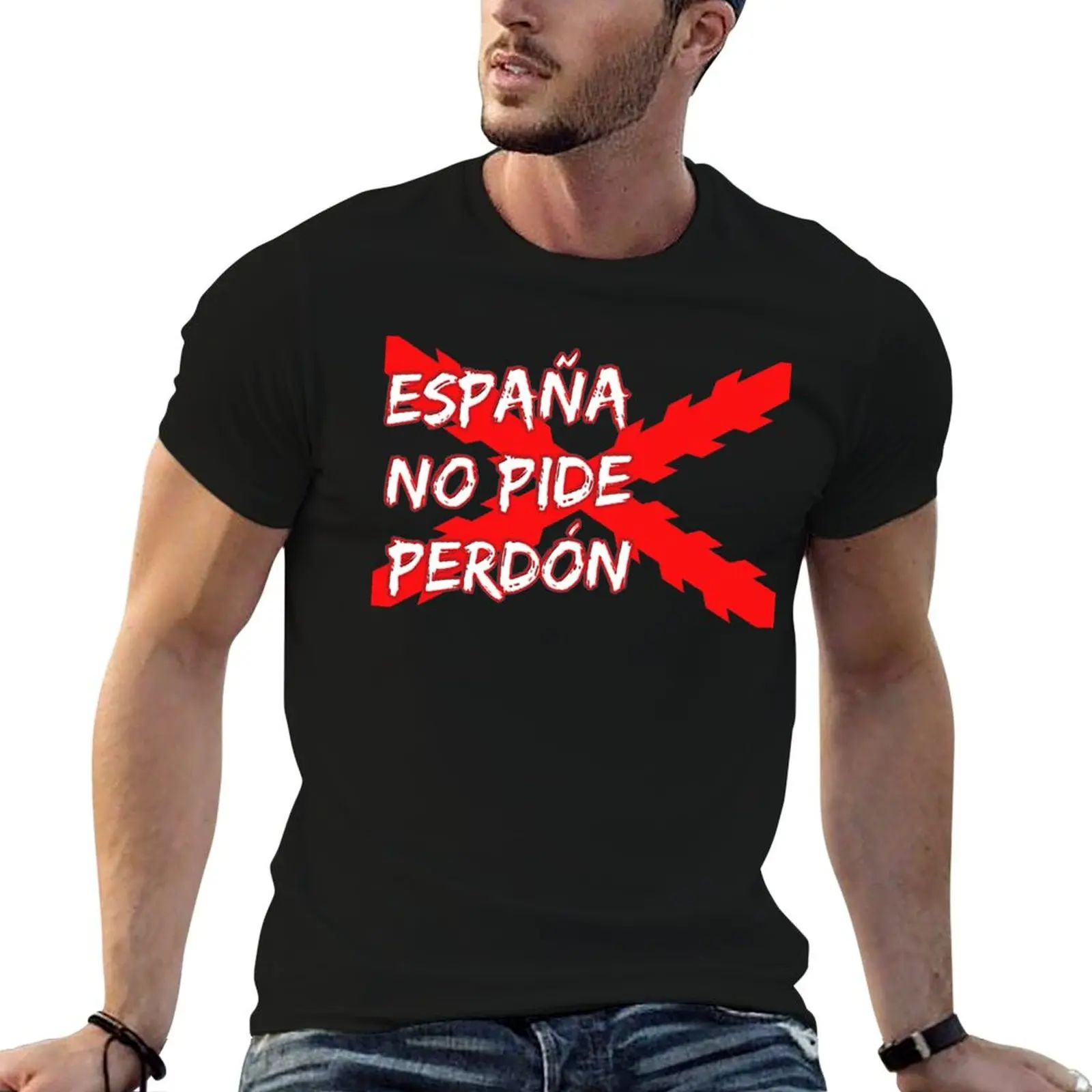 Spain T-Shirt oversized graphic tee man t shirt oversized cheap stuff t shirts for men pack