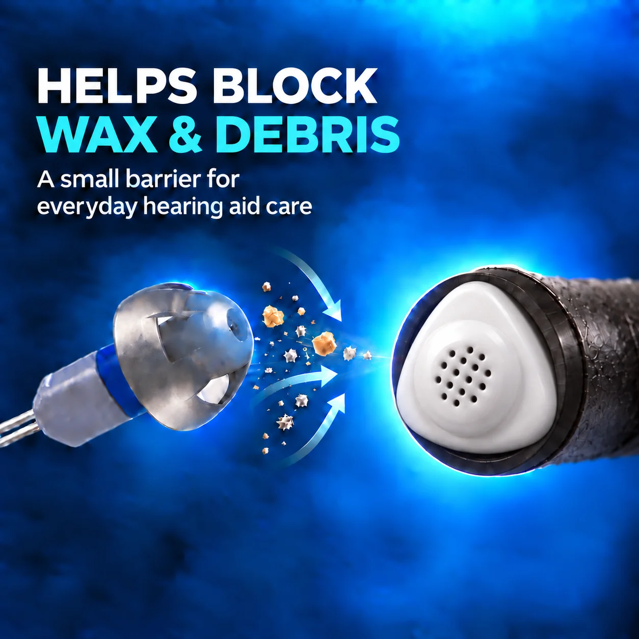 40-PCS GN Wax Guard Filters PN20439700 for Resound Phonak Unitron Beltone Widex Heaing Aids 40pcs/5pack 1.4mm